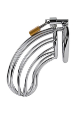 Пояс верности мужской, TOYFA METAL (серебристый) (Цвет: серебряный)