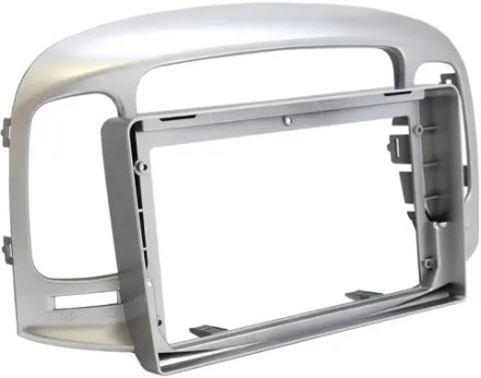 Магнитола для Hyundai Verna 2006-2010 (рамка серебро) - Teyes CC3-2K QLed Android 10, ТОП процессор, SIM-слот, CarPlay