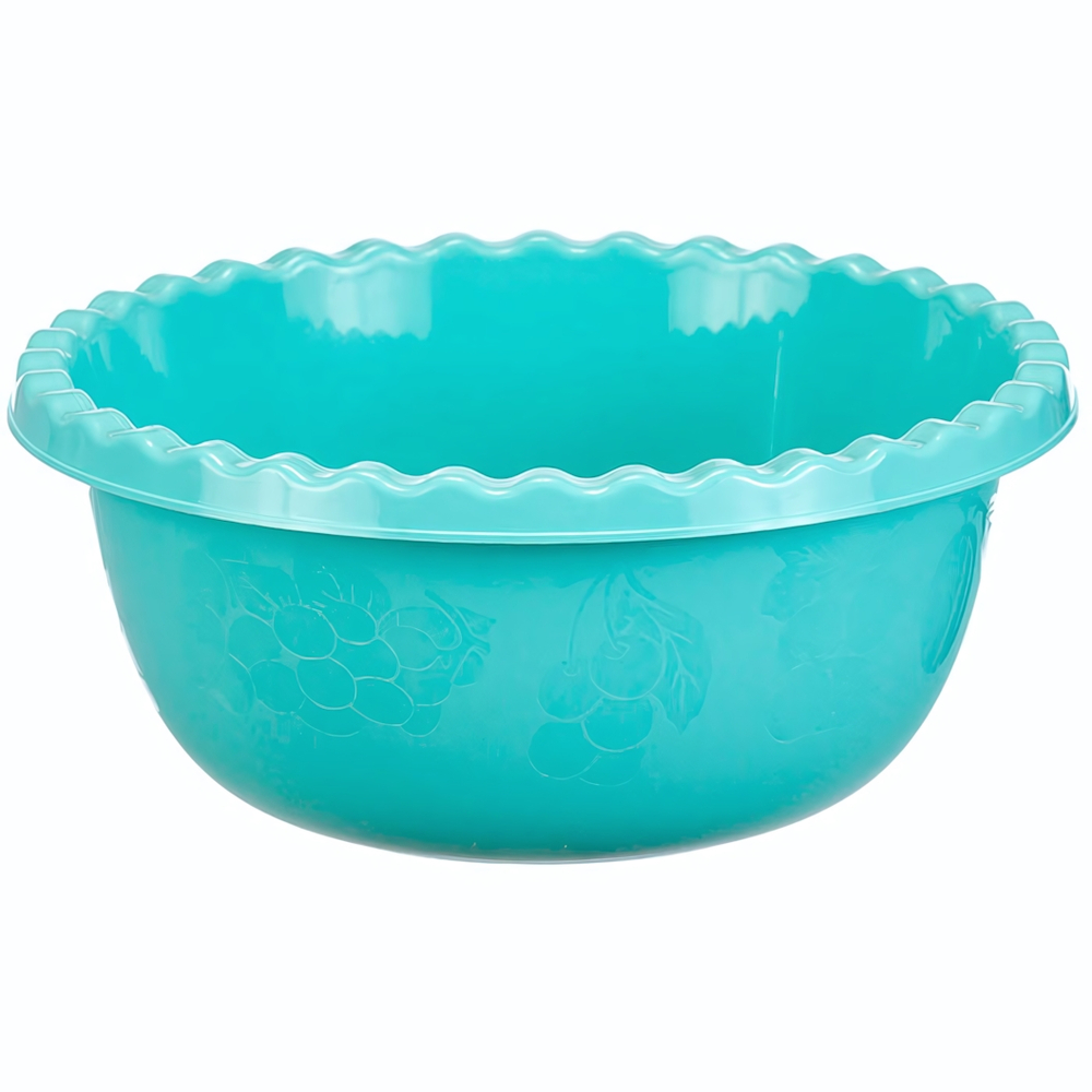 Миска 8л круглая, аквамарин