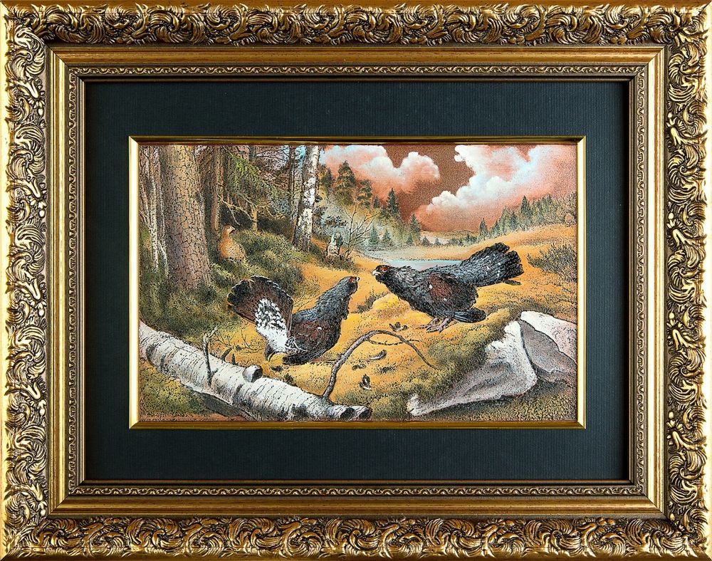 Гравюра &quot;Медведи в сосновом бору&quot;