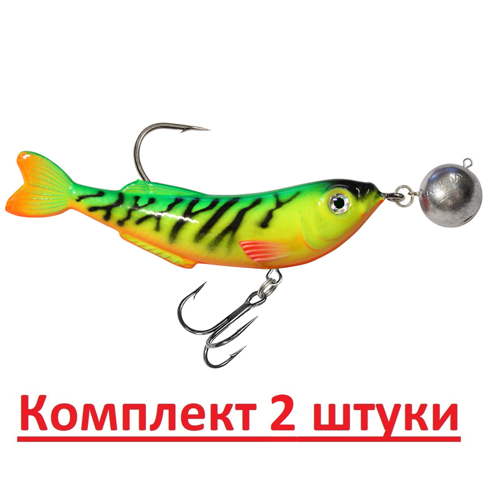 Воблер для рыбалки JIG-DOK с чебурашкой 94mm,