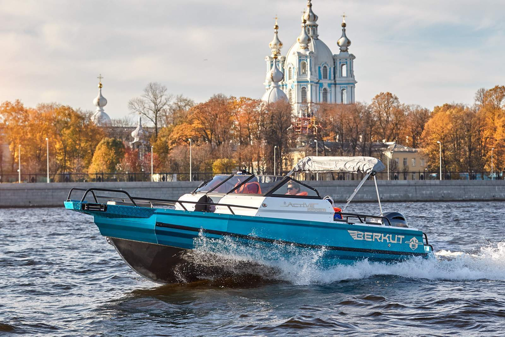 Алюминиевый катер BERKUT Active DC