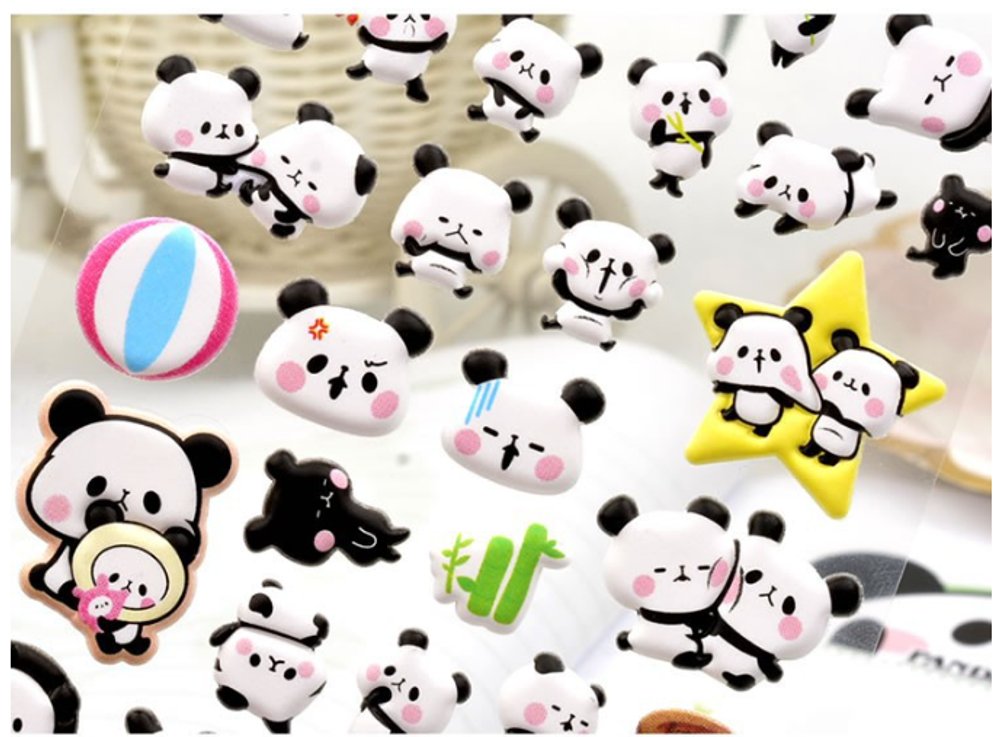 Наклейки "Panda"