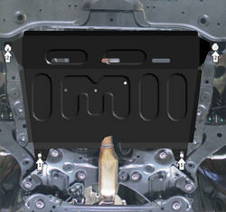 Защита стальная 2 мм Д; КПП Toyota Camry; 2018-2022; RAV4 2019-2022 MOTODOR.72504