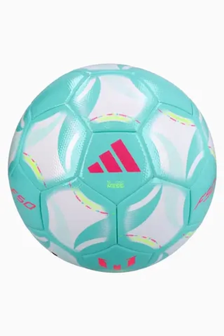 Футбольный мяч adidas Messi League размер 5 - бирюзовый