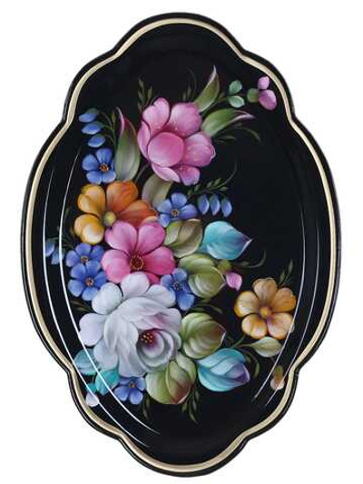 Zhostovo metal tray A11D02032655