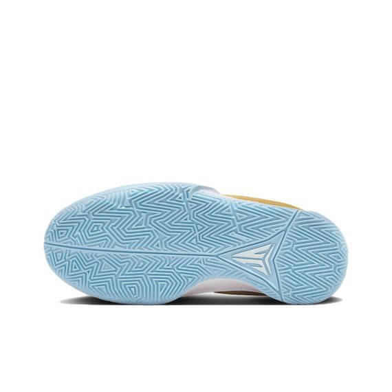 Кроссовки NIKE Ja 1 Детские баскетбольные кроссовки с низким верхом белого и синего цветов Унисекс