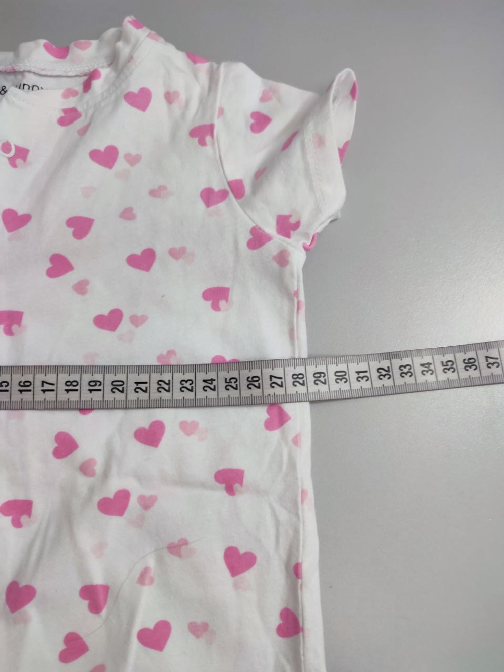 Песочник Fox&Bonny с сердечками на 9/12 месяцев