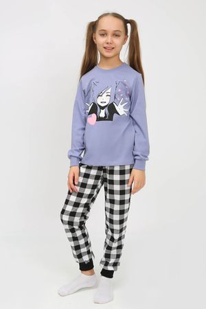 Детская пижама с брюками 91237 для девочки (джемпер, брюки)