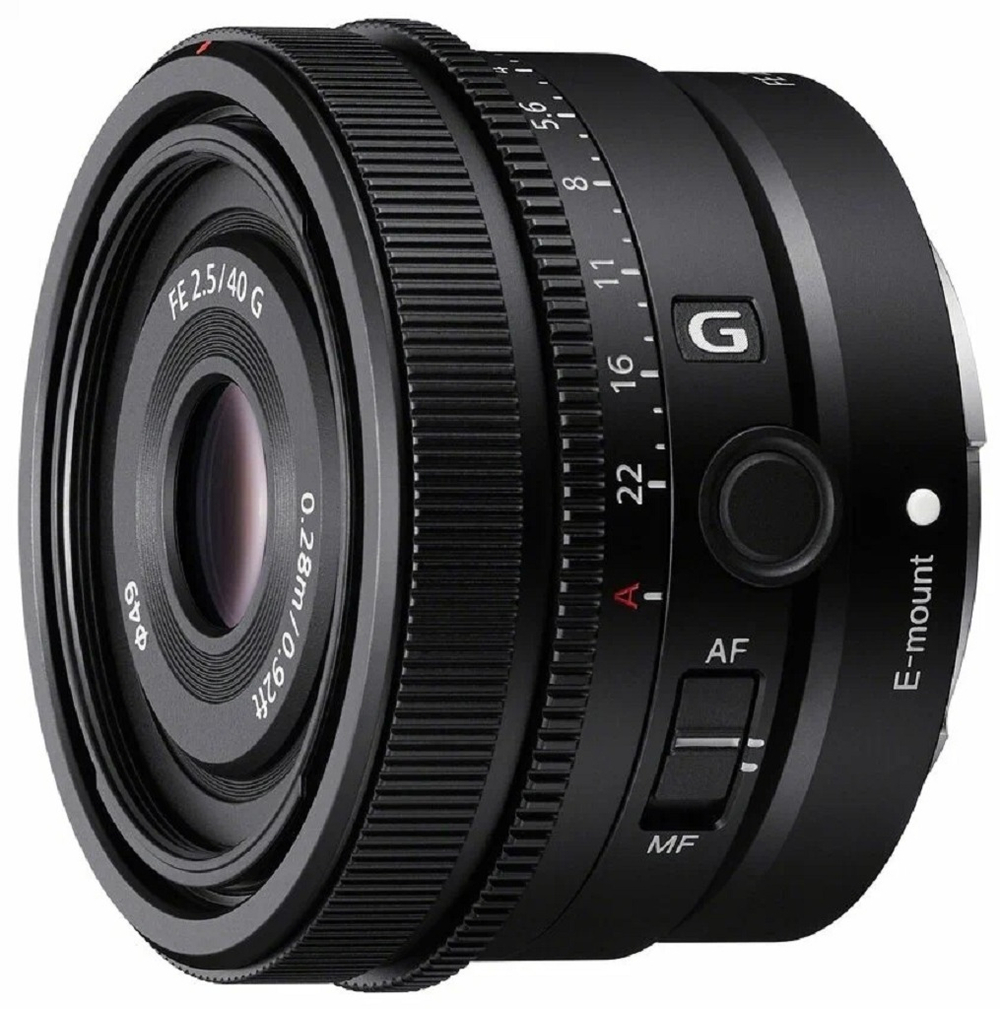 Sony FE 40mm f/2.5 G (SEL40F25G), черный