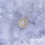 Sunflower Crystal PVD Yellow