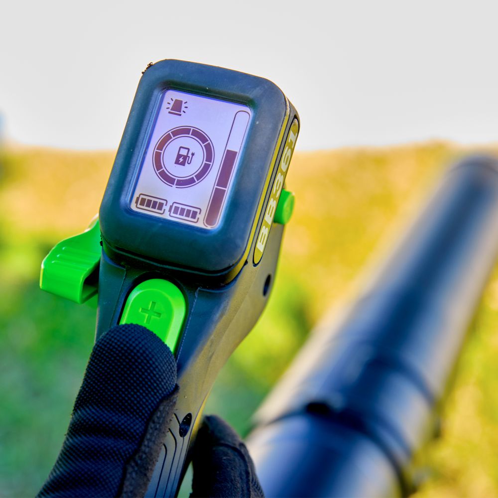 Воздуходув аккумуляторный, ранцевый Greenworks GD82BP2 Арт. 2408307, 82V, бесщеточный, без АКБ и ЗУ