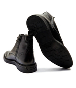 Кожаные высокие сапоги Calev BOSS BLACK - черный(50529253)