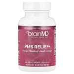BrainMD, PMS Relief +, 60 вегетарианских капсул