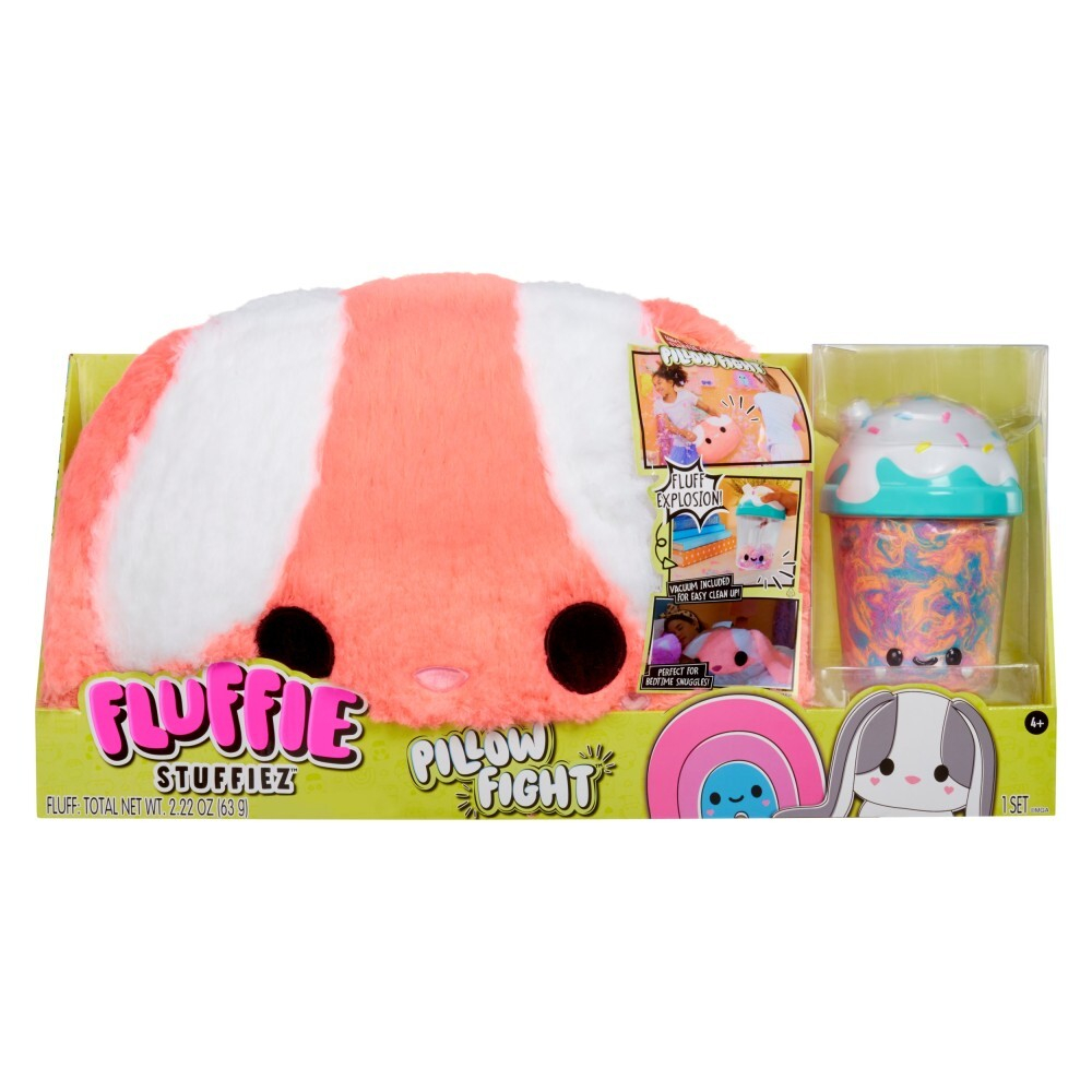Fluffie Stuffiez - плюшевая подушка Зайка 512967 / артикул   512943 512967  / GTIN 035051512967