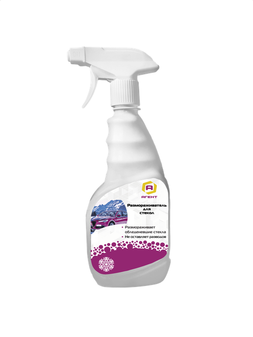 Размораживатель для стекол Агент, 500мл