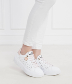 Кожаные кроссовки heart45 Love Moschino - белый(JA15584G0IIA1)