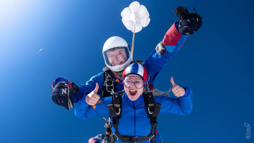 Прыжок с инструктором (тандем) с видеосъемкой