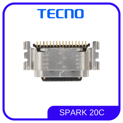 Tecno Spark 20C (BG7) / Системный разъем (зарядки)
(Type-C) (ORIG)