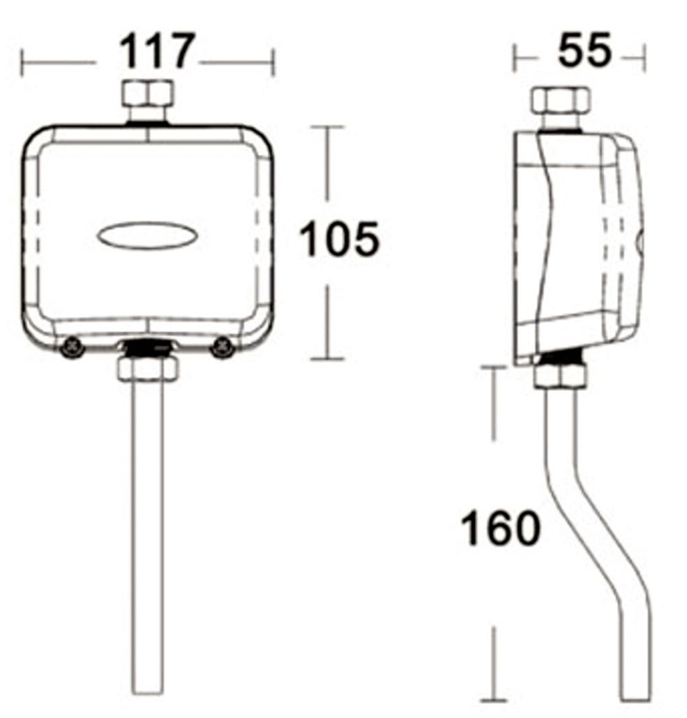 Автосмыв сенсорный Ksitex M-1081D