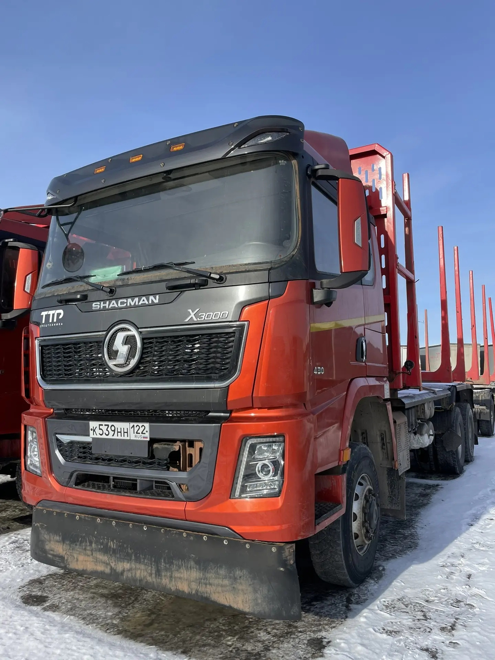 Shacman (Shaanxi) SX* 6x6 Сортиментовоз 3258B2 (Дизельный, 11,6 л, 423 л.с., МТ)