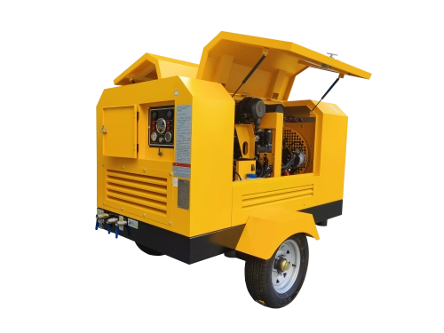 Передвижной дизельный компрессор Berg М-7-8 на шасси