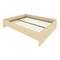 Light Кровать с ортопедическим основанием без изголовья С-К-160 Акация Лорка 1650*2050*400