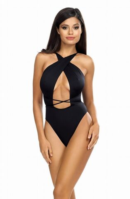Совместный купальник с сексуальным декольте