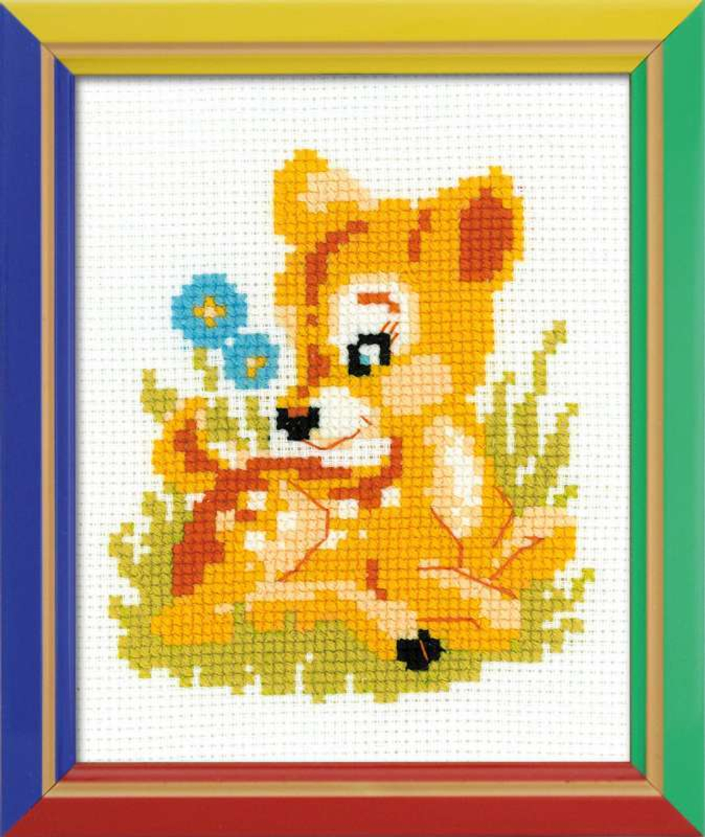 "Олененок"-НВ138 вышивка