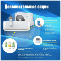 Сплит-система MDV Aurora Desing On/Off 07 с Wi-Fi модулем (кондиционер настенный) MDSA-07HRN8/MDOA-07HN8