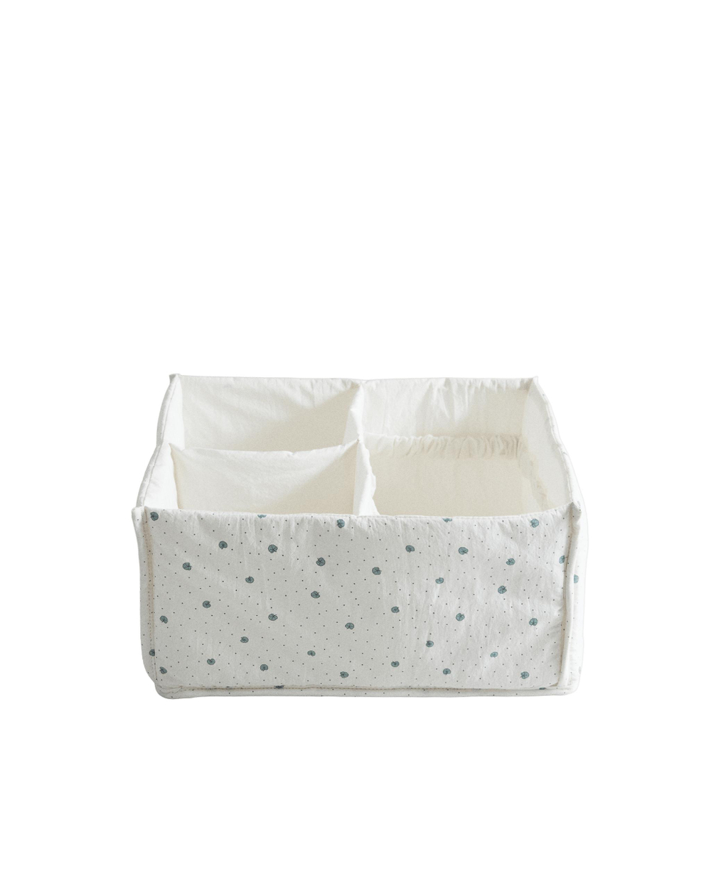 Zara Home Корзина из хлопка, цвет бежевый, 30 см