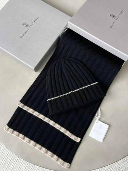 Комплект шапка и шарф Brunello Cucinelli