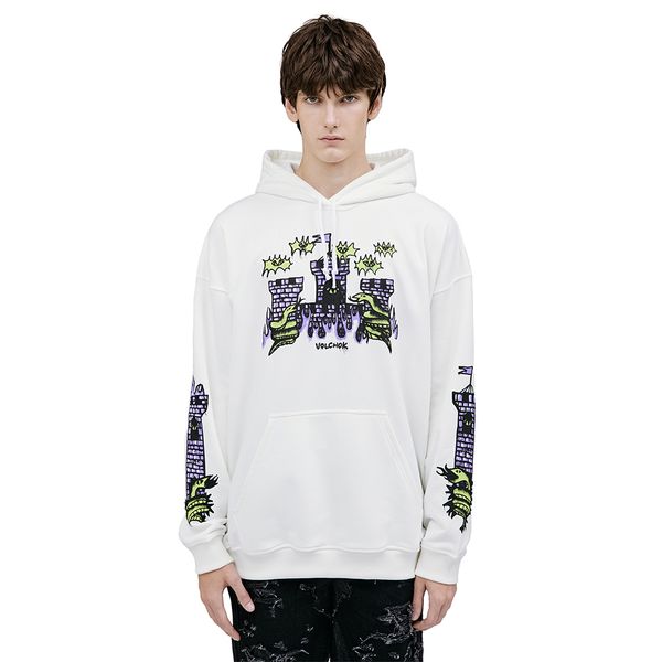 Худи Castle белый - фото 2