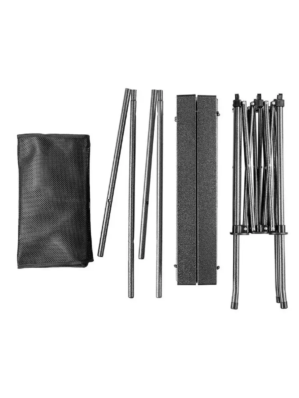 Стол складной 120x55x65см с отделом под посуду