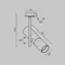 Трековый светильник Technical TR005-1-GU10-BG
