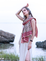 Легкий шарф-платок