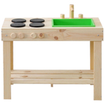 Детская кухня игровая для девочек и мальчиков из массива сосны Офелия, развивающая детская игрушка