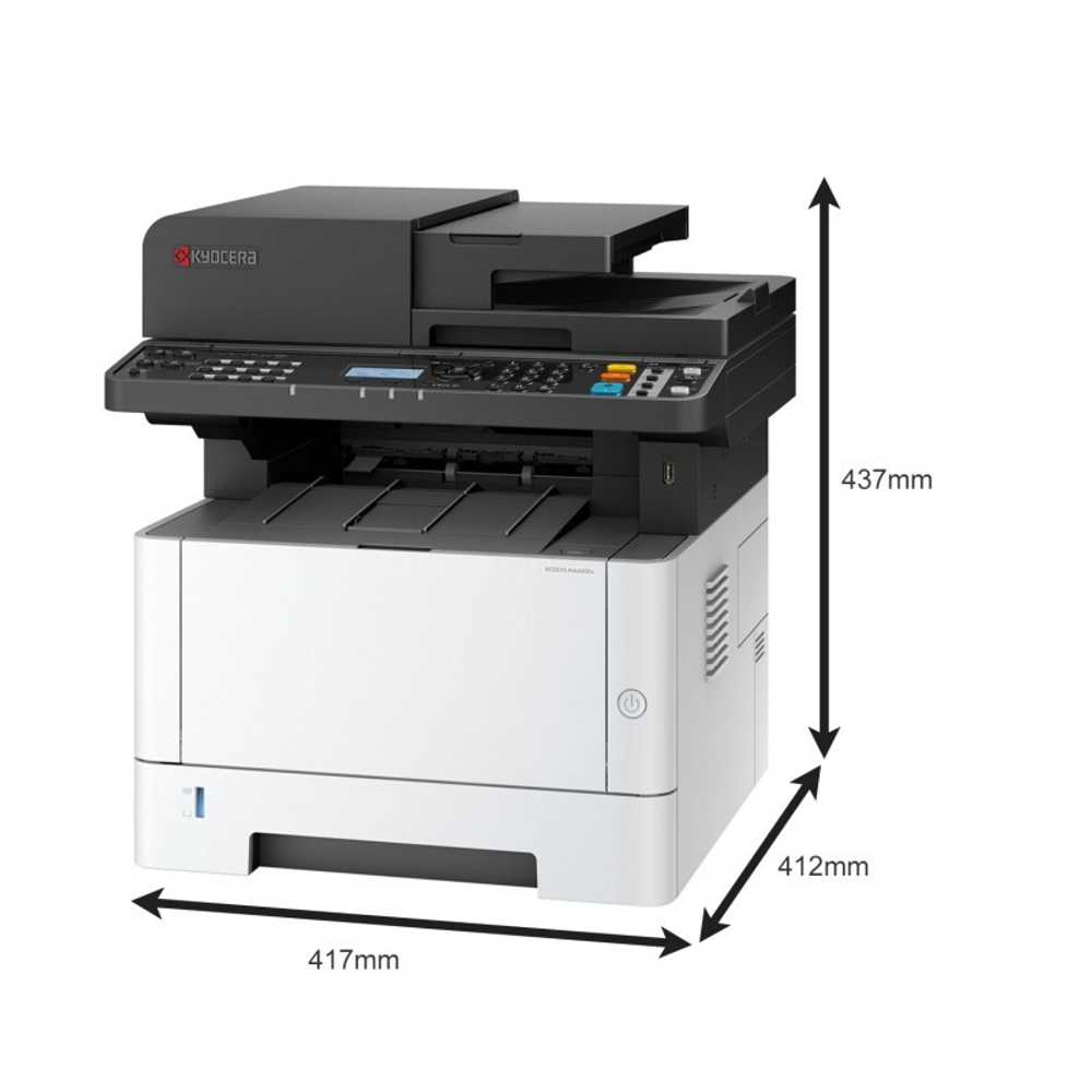 МФУ Kyocera MA4000x, A4, 40 стр./мин, Ethernet