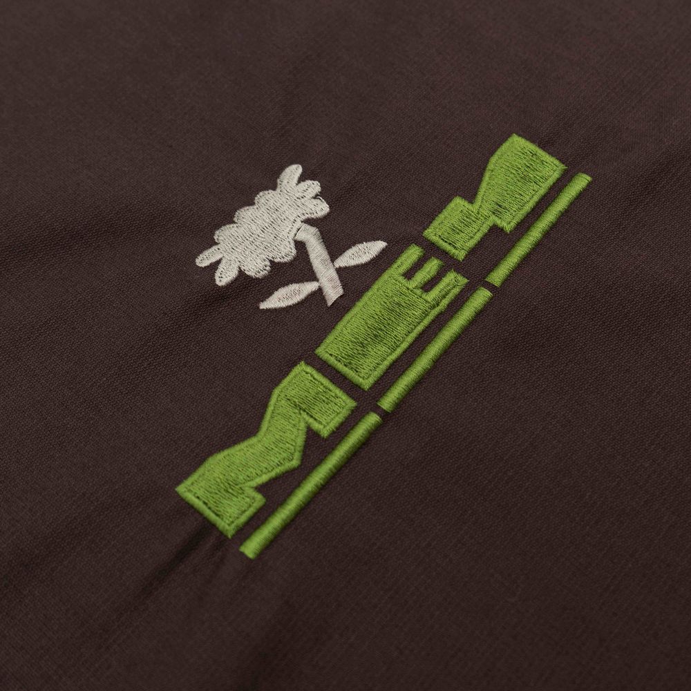 Шоппер Меч SS23 Embroidered Flower Chocolate коричневый