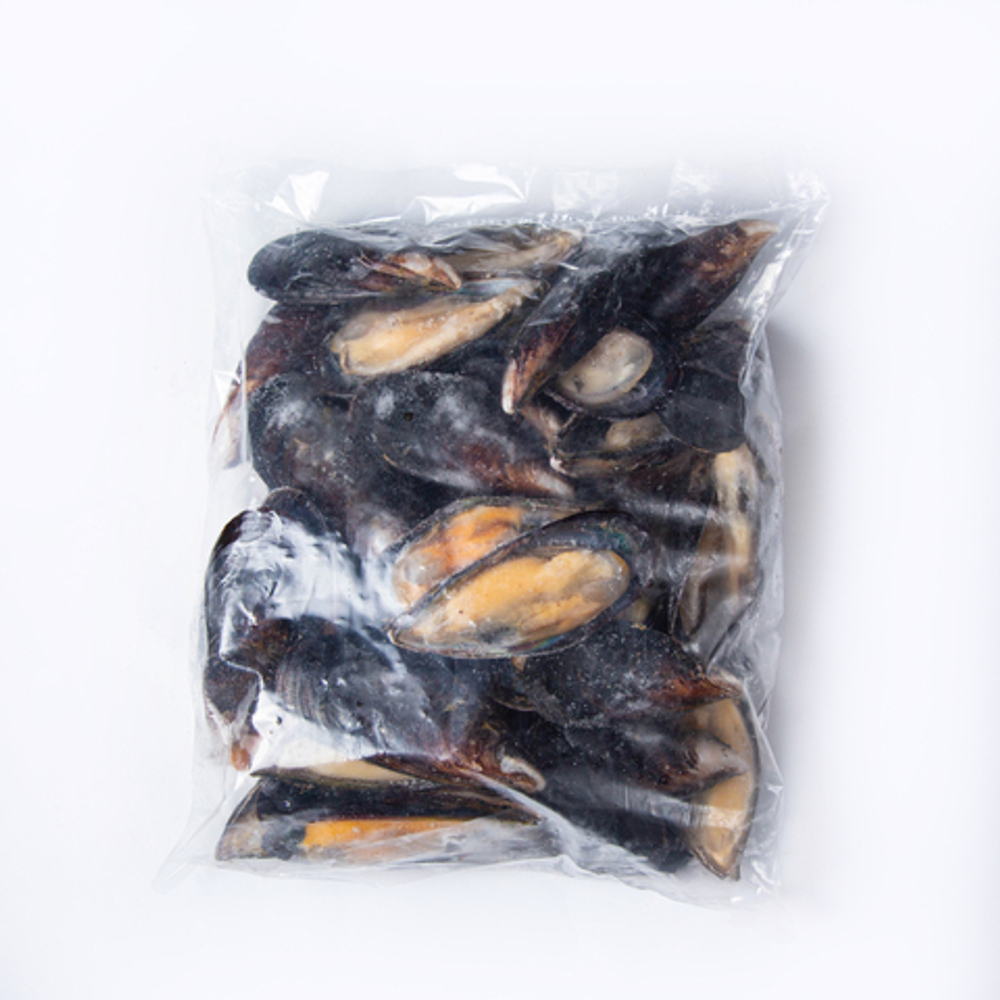 Мидии в/м 30/40 в пол раковин синие фас 1/12кг