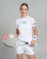 Женская футболка Hydrogen OLYMPIC SKULLS TECH T-SHIRT (T01822-001)