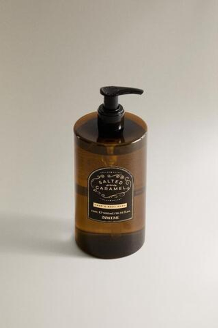 ZARA HOME ЖИДКОЕ МЫЛО С СОЛЕНОЙ КАРАМЕЛЬЮ (500 мл)
