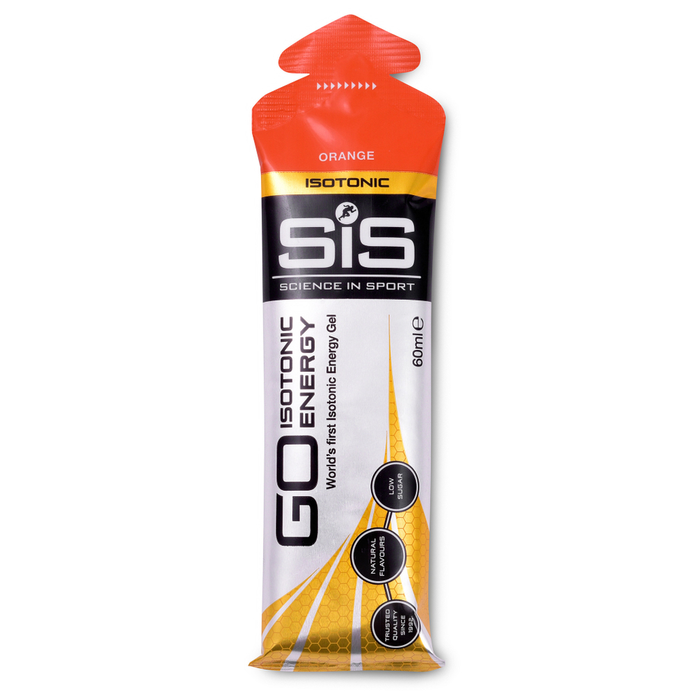 Гель энергетический SIS Go Isotonic Gel, Апельсин, 60мл 4 шт