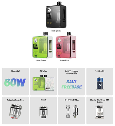 Rincoe Manto Aio Baby 2 Pod 1500mAh Kit