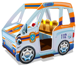 Игровой макет Машина МЧС ИМ245 для детских площадок