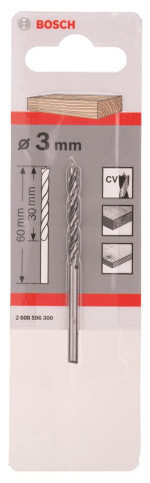 СВЕРЛО ПО ДЕРЕВУ BOSCH 3Х33 2608596300