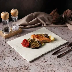 Блюдо прямоугольное 34*24*1 см Elephant Ivory P.L. Proff Cuisine [3]