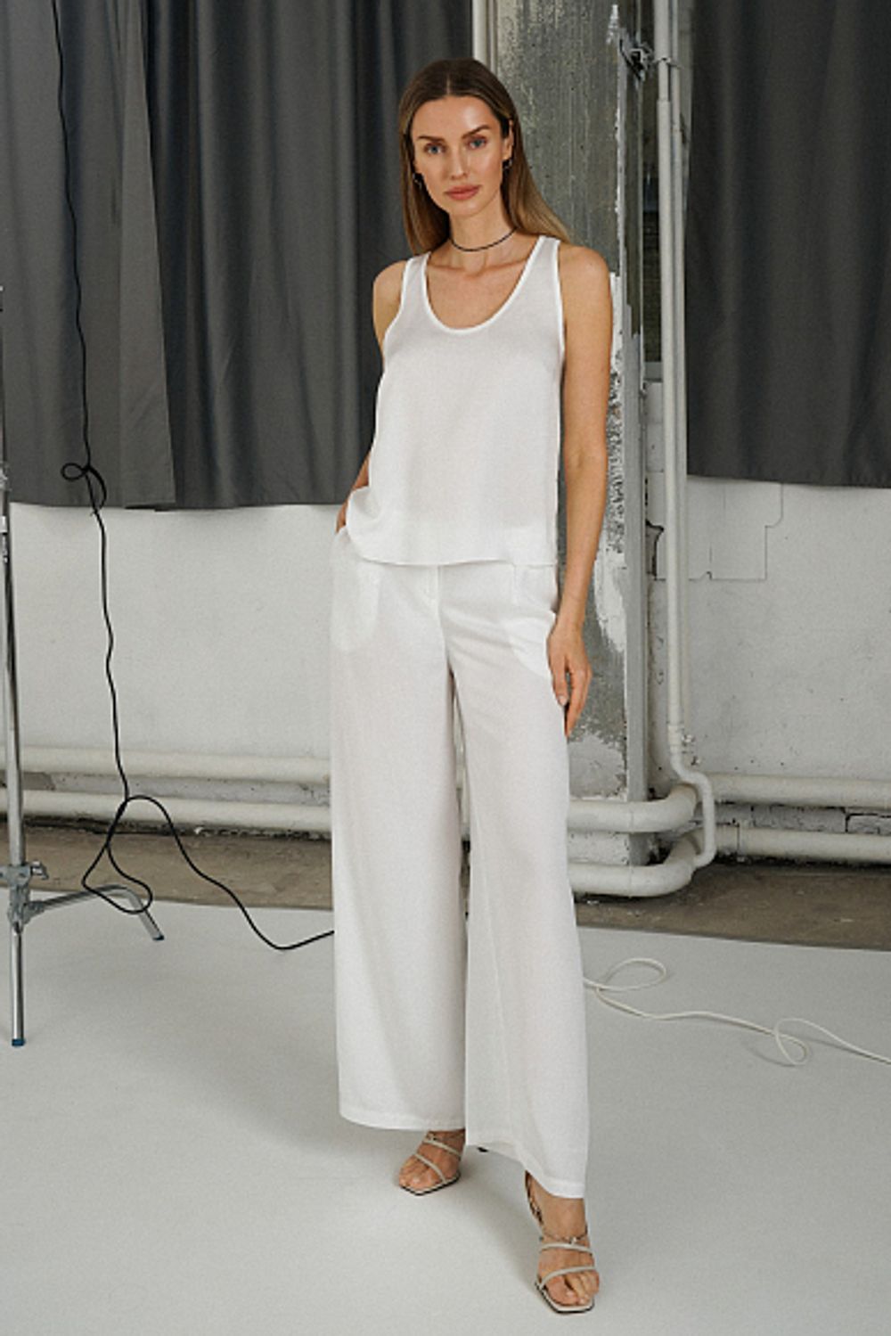 Топ Alexandra Talalay AT-s015 белый