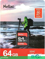 Карта памяти Netac P600 Standard SD 64GB (NT02P600STN-064G-R)