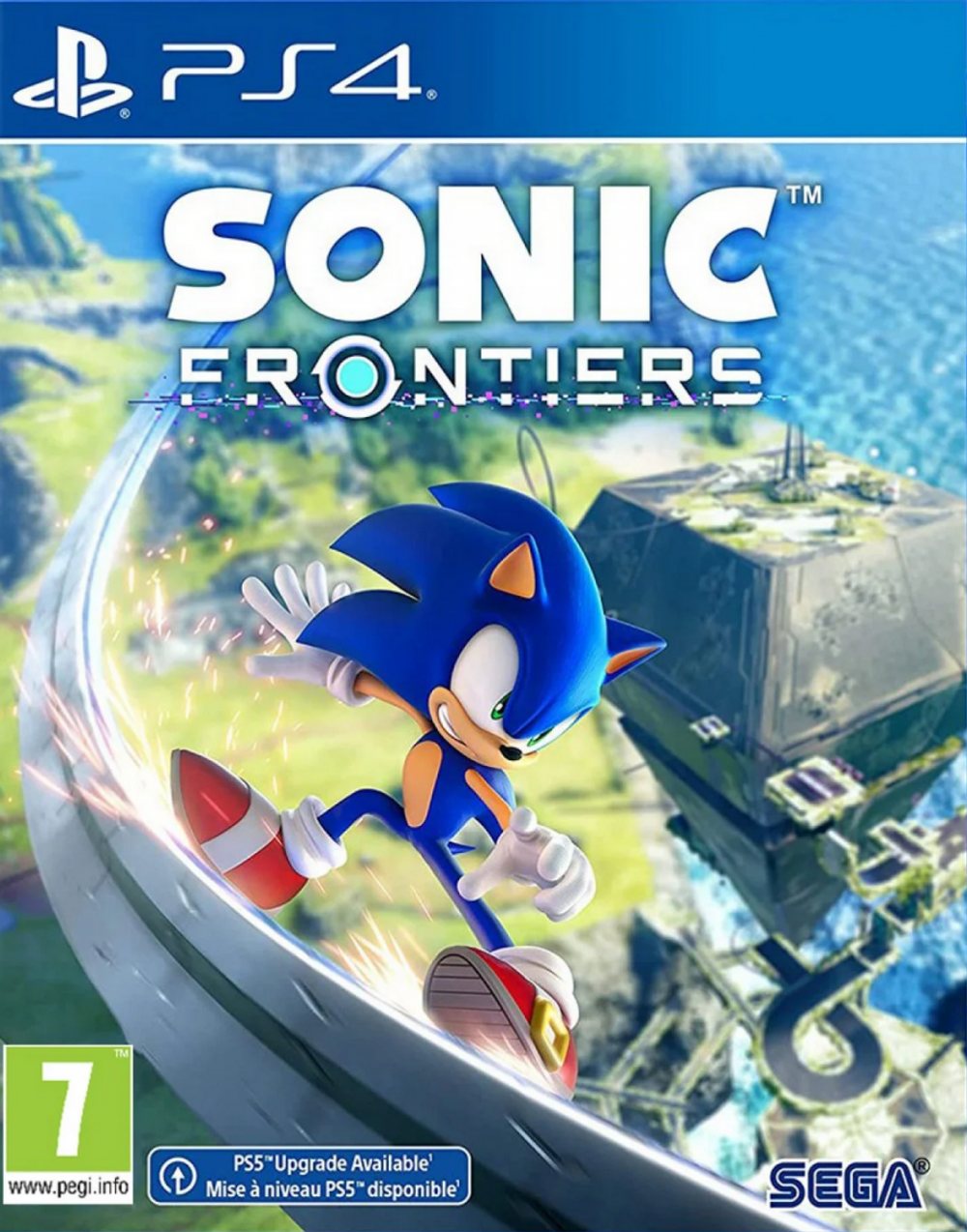 Sonic Frontiers (диск для PS4, интерфейс и субтитры на русском языке)